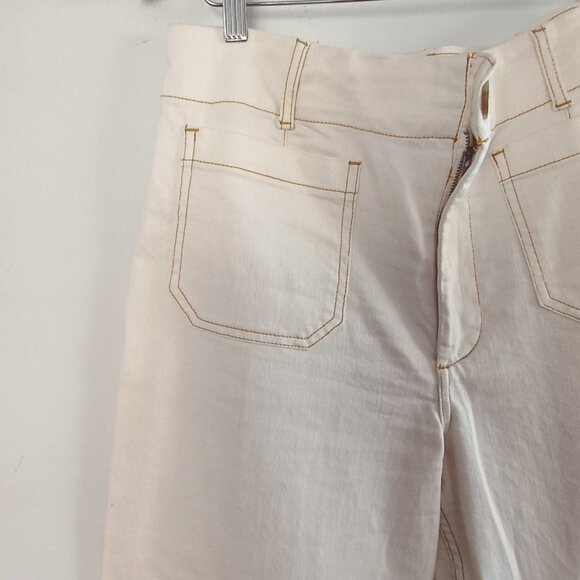 MAEVE the COLETTE white/cream wide leg jeans - Picture 3 of 9